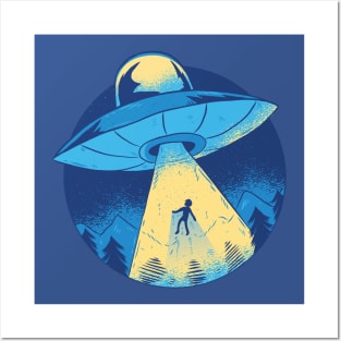 Alien Abduction Posters and Art